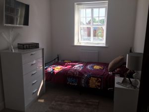 Detached Supported Living Services Bedroom